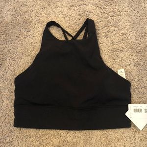 Energy High Neck Longline Bra